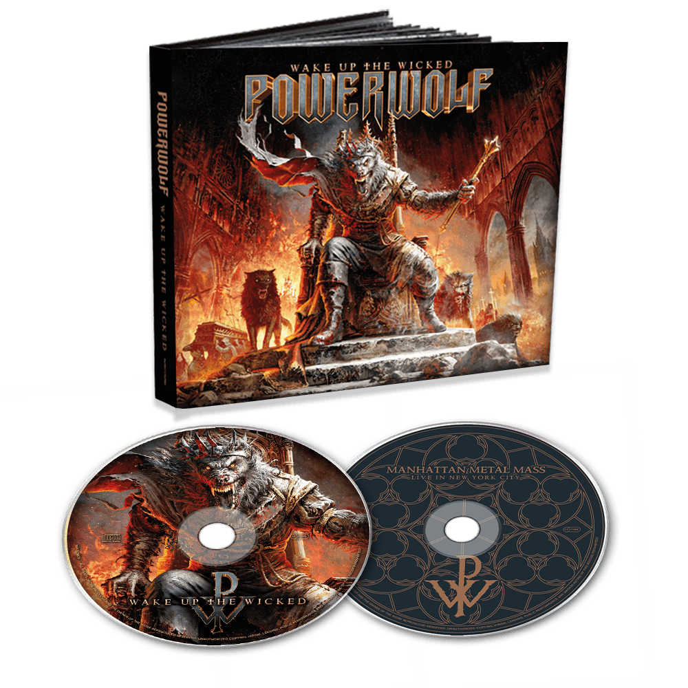 Powerwolf "Wake Up The Wicked  " Mediabook CD