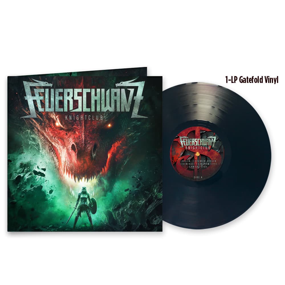 Feuerschwanz "Knightclub (Black Vinyl)" 12"