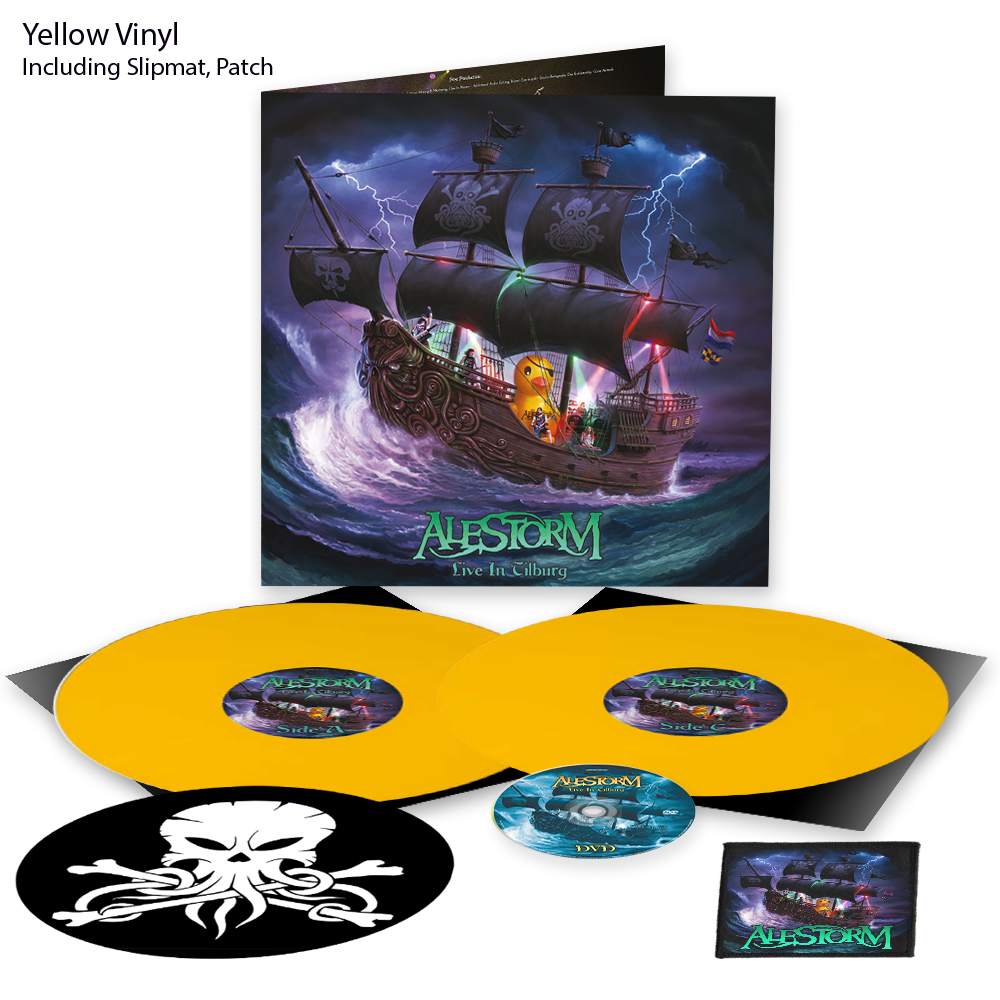 Alestorm "Live In Tilburg" 2x12"/CD
