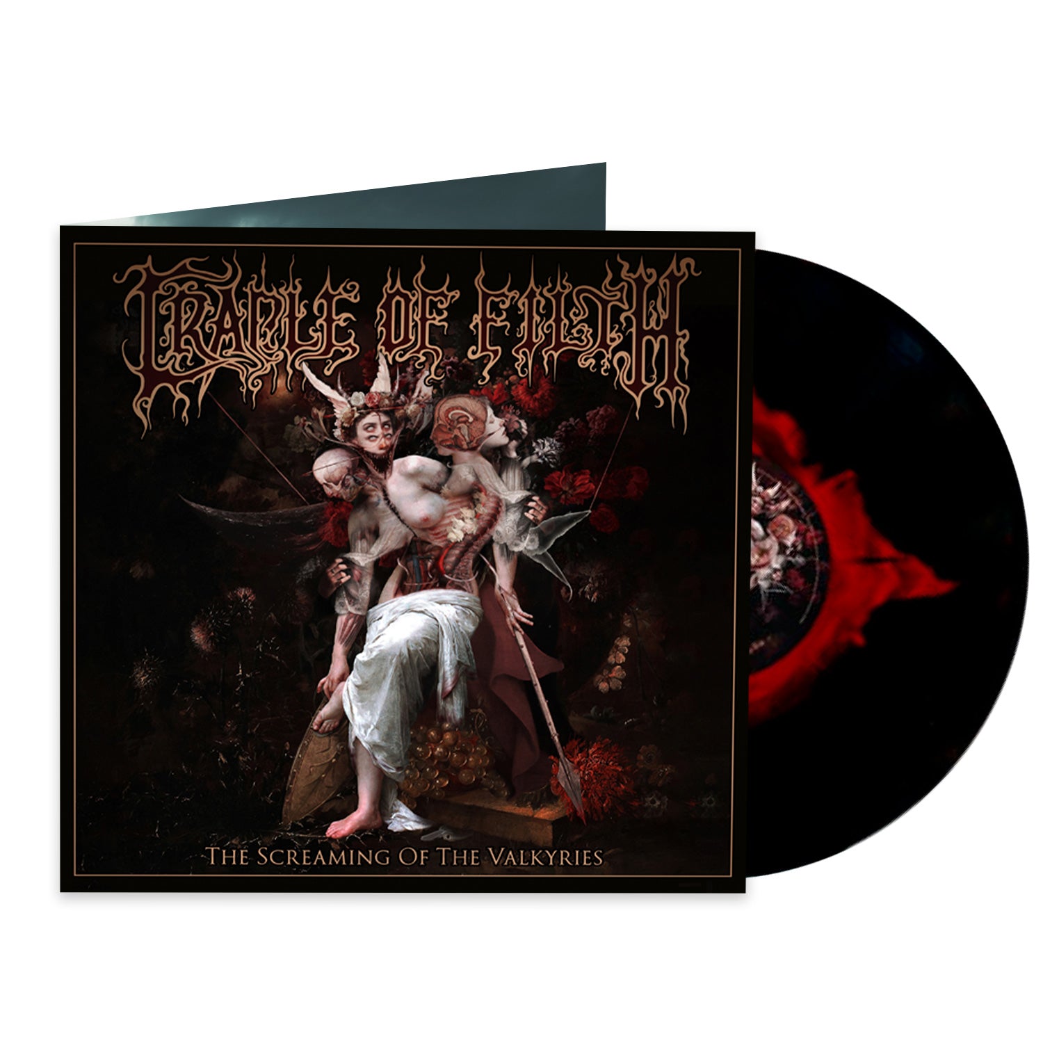 Cradle Of Filth "The Screaming of the Valkyries (Inkspot Vinyl)" 12"
