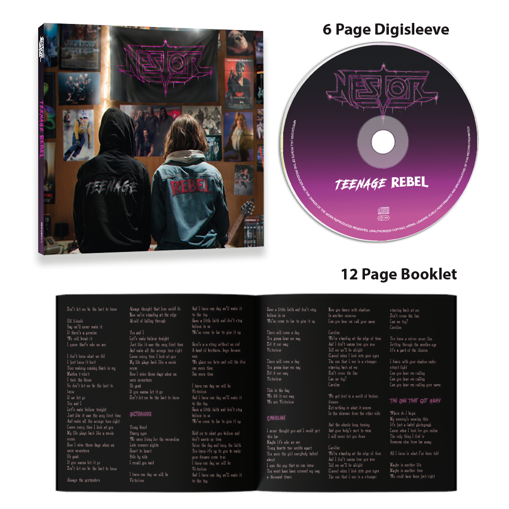 Nestor "Teenage Rebel" Digisleeve CD