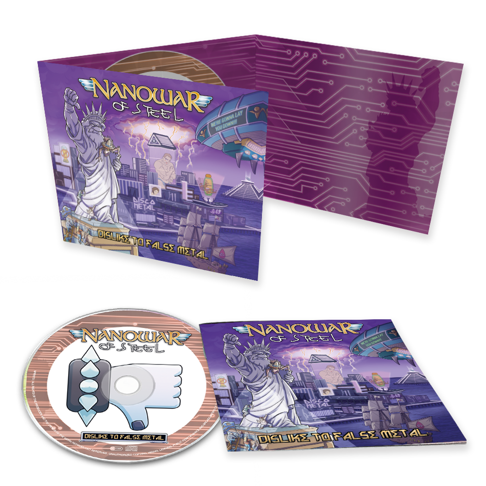 Nanowar Of Steel "Dislike to False Metal" Digisleeve CD