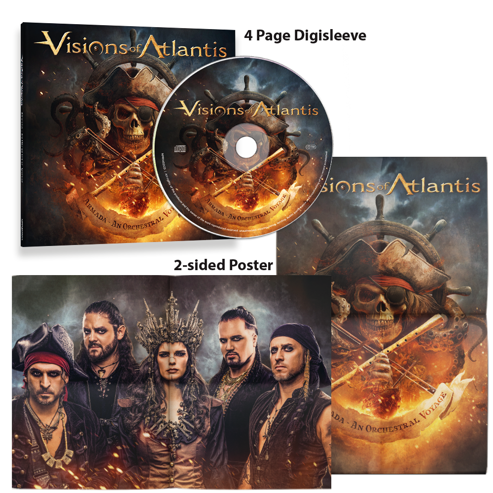 Visions of Atlantis "Armada - An Orchestral Voyage" CD
