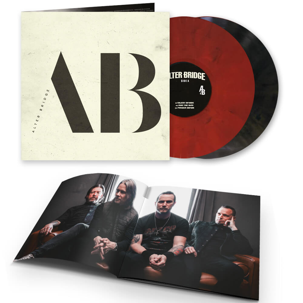 Alter Bridge "Alter Bridge (Marble Colorless Black & Red/Black/Old Purple Vinyl)" 2x12"