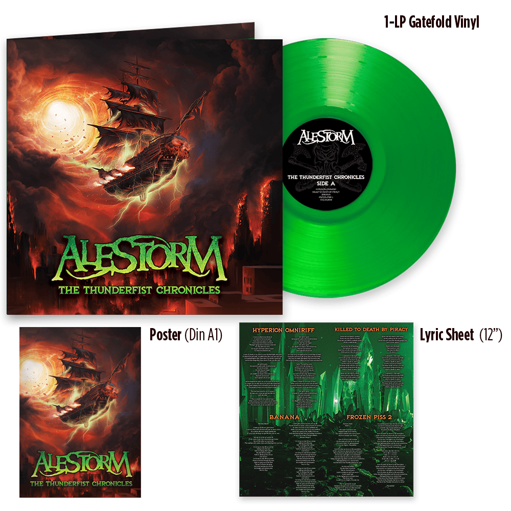 Alestorm "The Thunderfist Chronicles" Limited Edition 12"