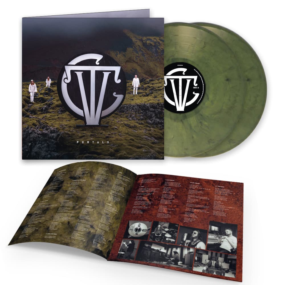 The Vintage Caravan "Portals (Marbled Green Yellow Black)" 2x12"