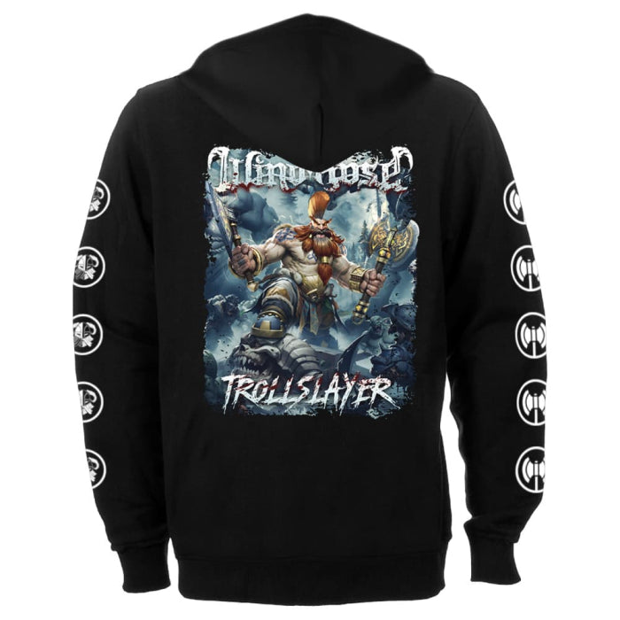 Wind Rose "Trollslayer" Zip Hoodie