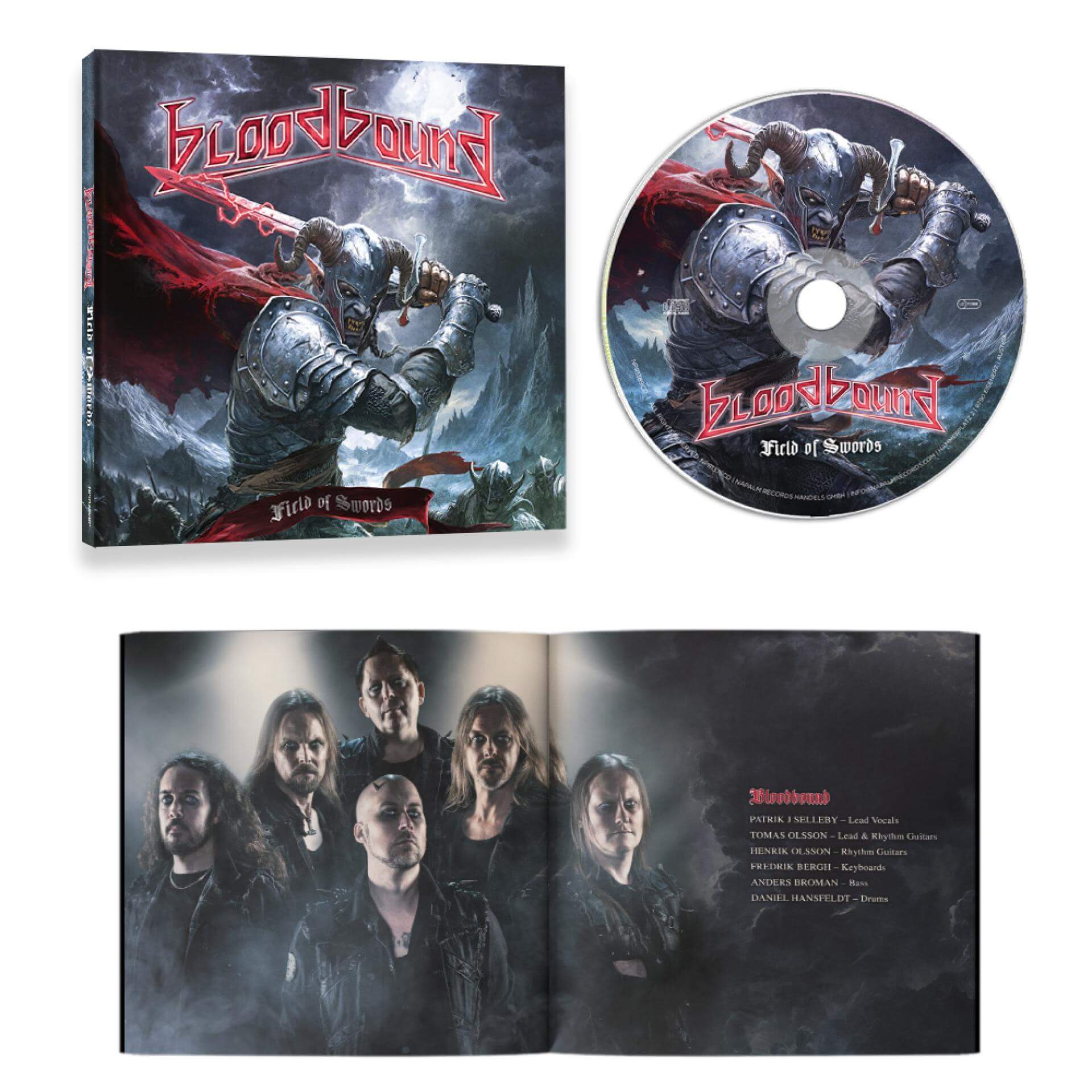 Bloodbound "Field Of Swords" CD