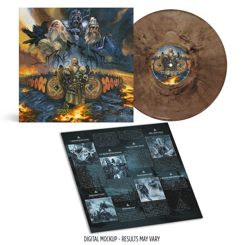 Månegarm "Edsvuren - Marbled Black Smoke LP" 12"