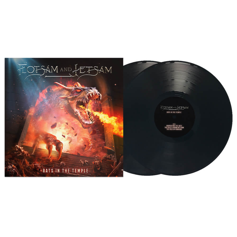 Flotsam and Jetsam オランダ盤 オリジナル LPレコード Flotsam And Jetsam – Napalm Records USA