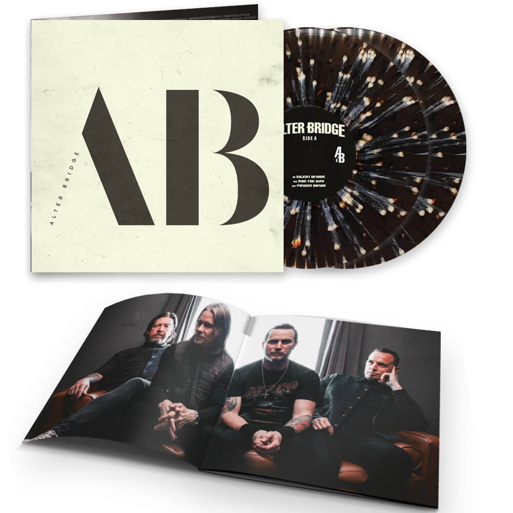 Alter Bridge "Alter Bridge (Splattered Black Smoke/White/Orange Vinyl)" 2x12"